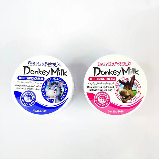 کرم شیر الاغ مدل Donkey Milk اصلی (روشن کننده و ضد لک) _ 115 میلی‌گرم